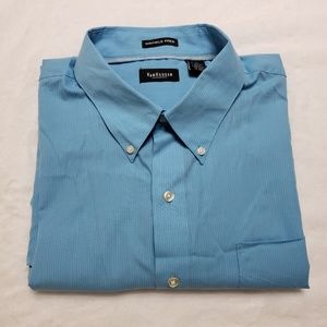 NWT Van Heusen Blue Dress Shirt